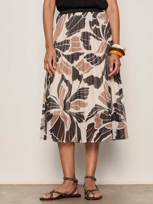 Sanctuary Clothing Top Pick - NOSTALGIA PLEATED MIDI SKIRT LOTUS
