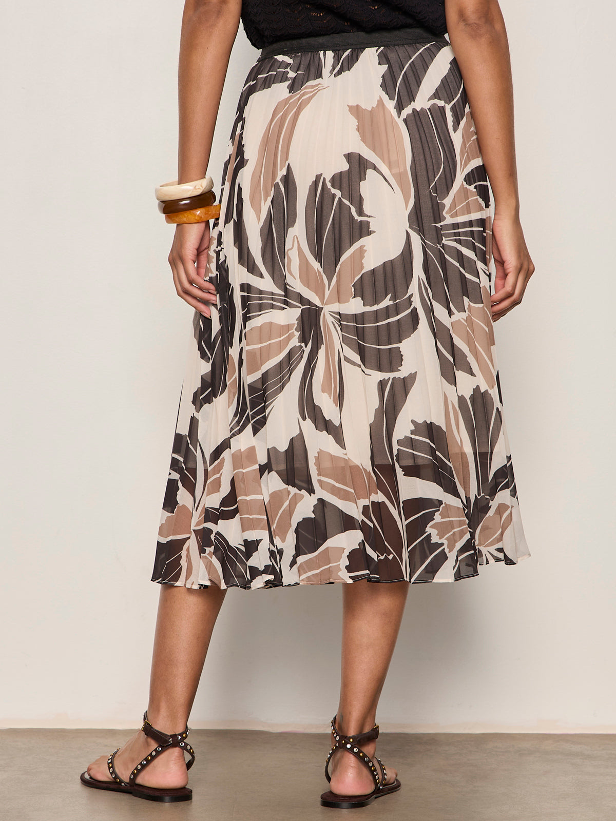 Sanctuary Clothing Top Pick - NOSTALGIA PLEATED MIDI SKIRT LOTUS