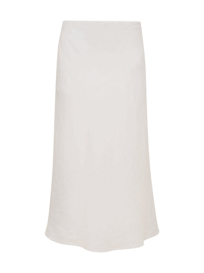 Sanctuary Clothing Trending - EVERYDAY LINEN SLIP SKIRT WHITE