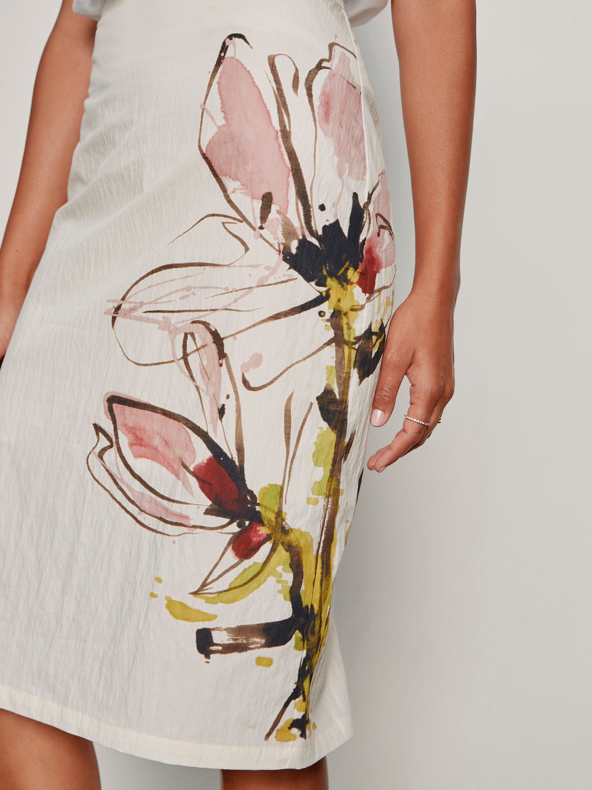 Sanctuary Clothing Customer Favorite - Spring Fleur Pencil Skirt Fleur