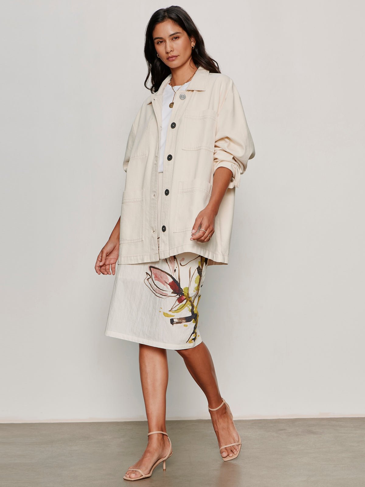 Sanctuary Clothing Customer Favorite - Spring Fleur Pencil Skirt Fleur