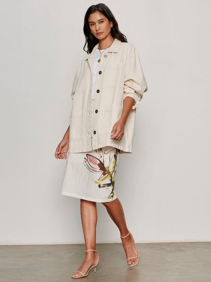 Sanctuary Clothing Customer Favorite - Spring Fleur Pencil Skirt Fleur
