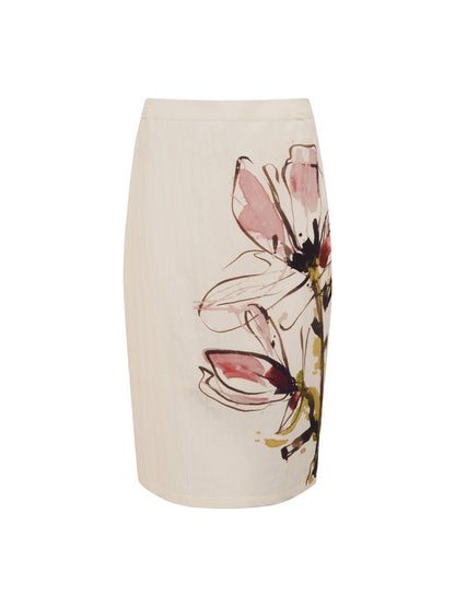 Sanctuary Clothing Customer Favorite - Spring Fleur Pencil Skirt Fleur