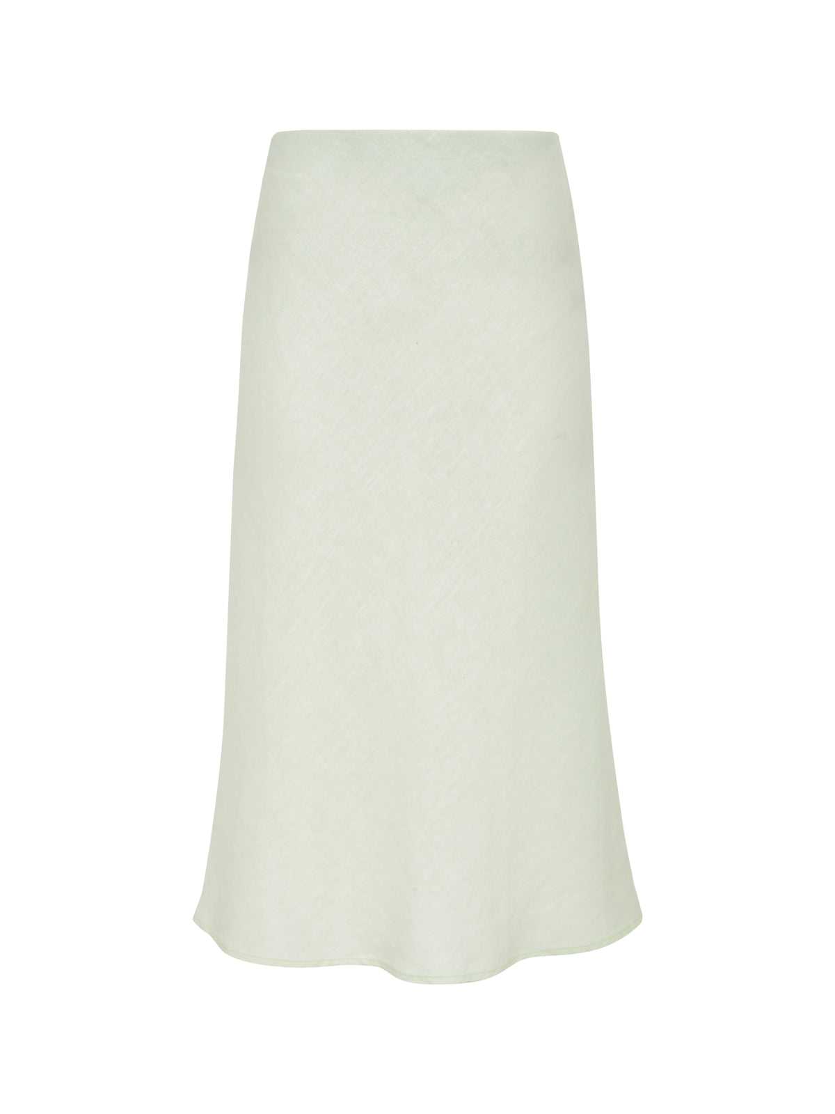Sanctuary Clothing Top Pick - EVERYDAY LINEN SLIP SKIRT GREEN MIST