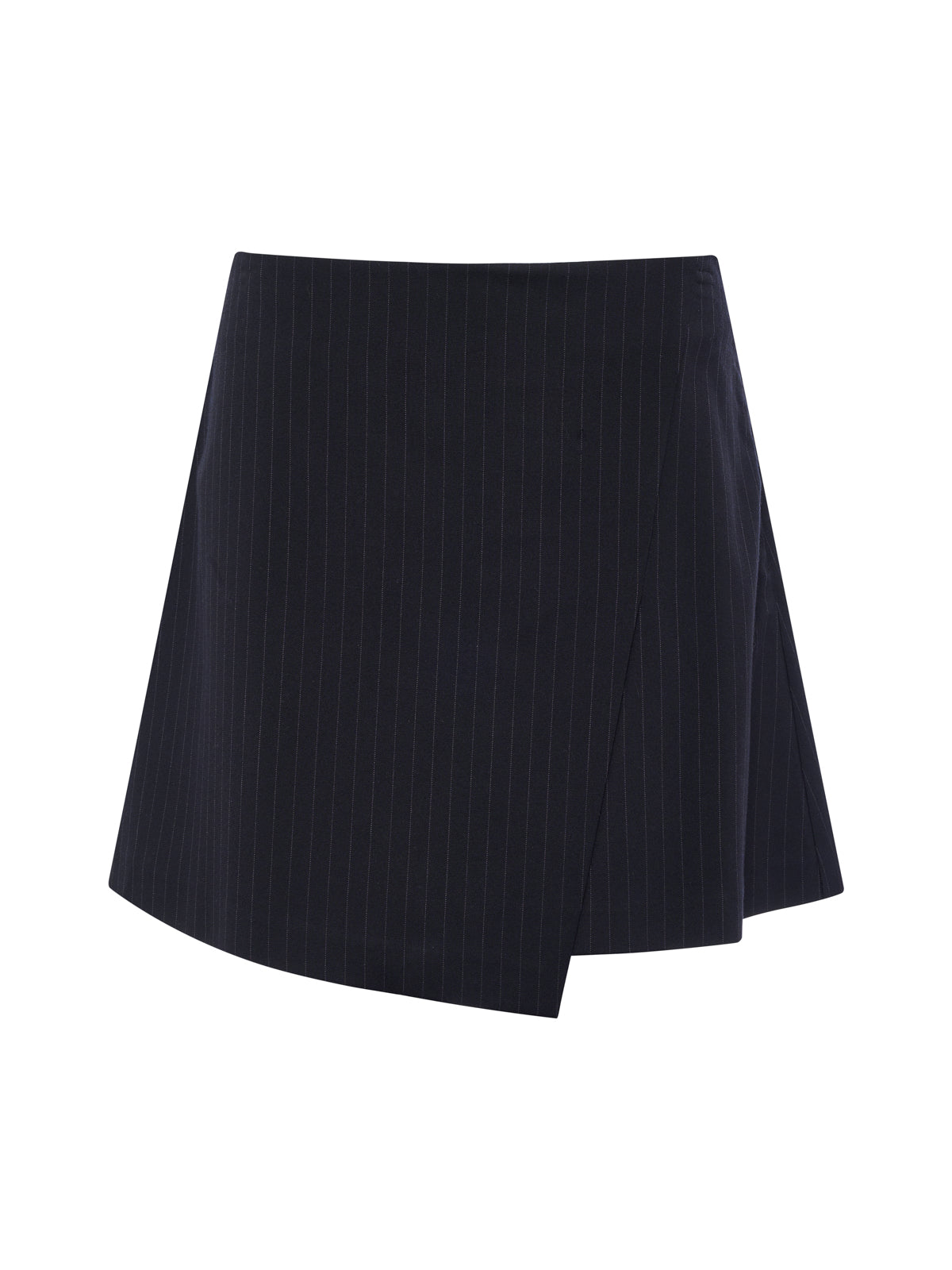 Sanctuary Clothing Quality - Playfull Mini Skirt Navy Pinstripe