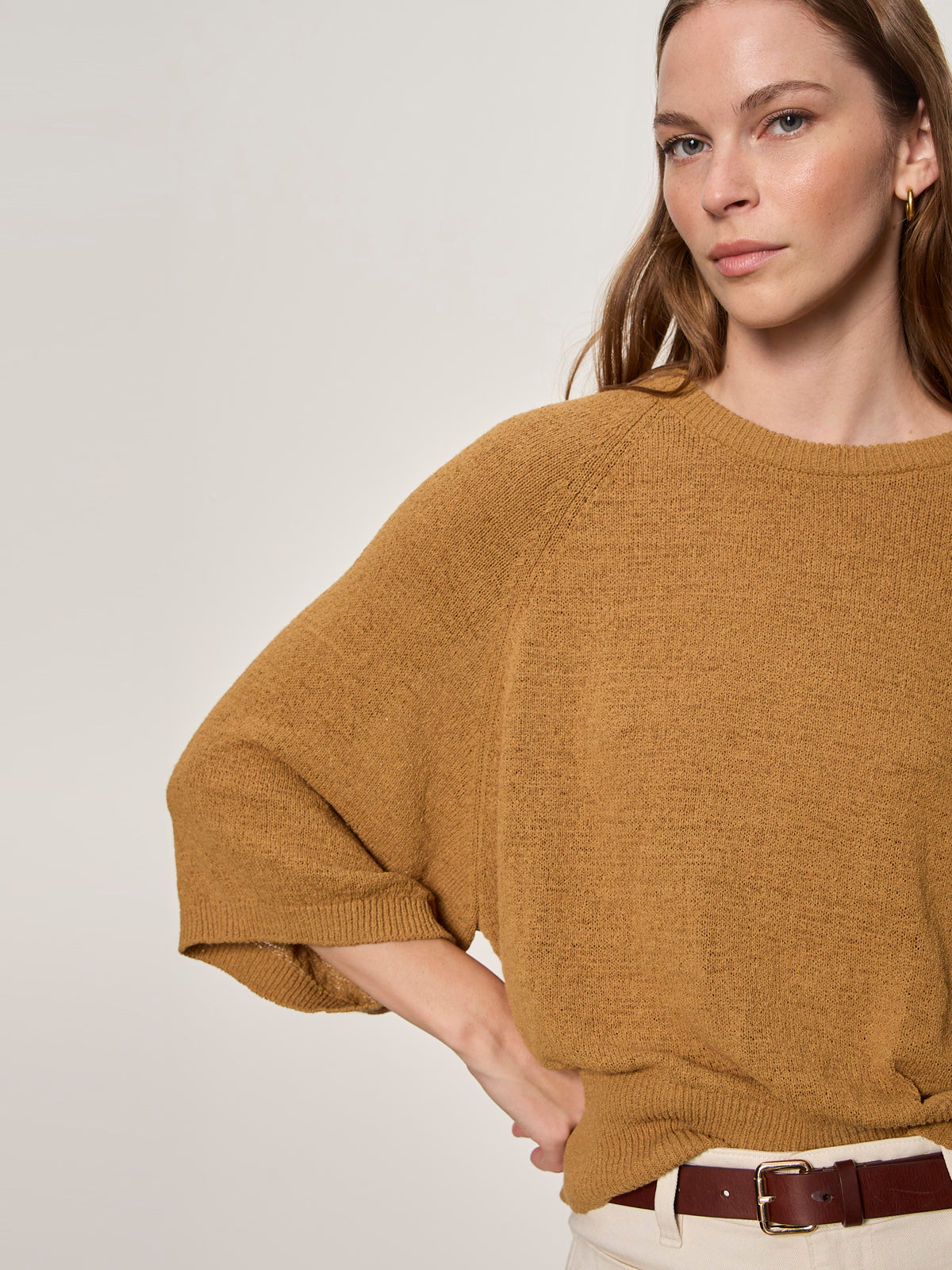 Sanctuary Clothing Sale - ABOUT US RELAXED PULLOVER CUMIN