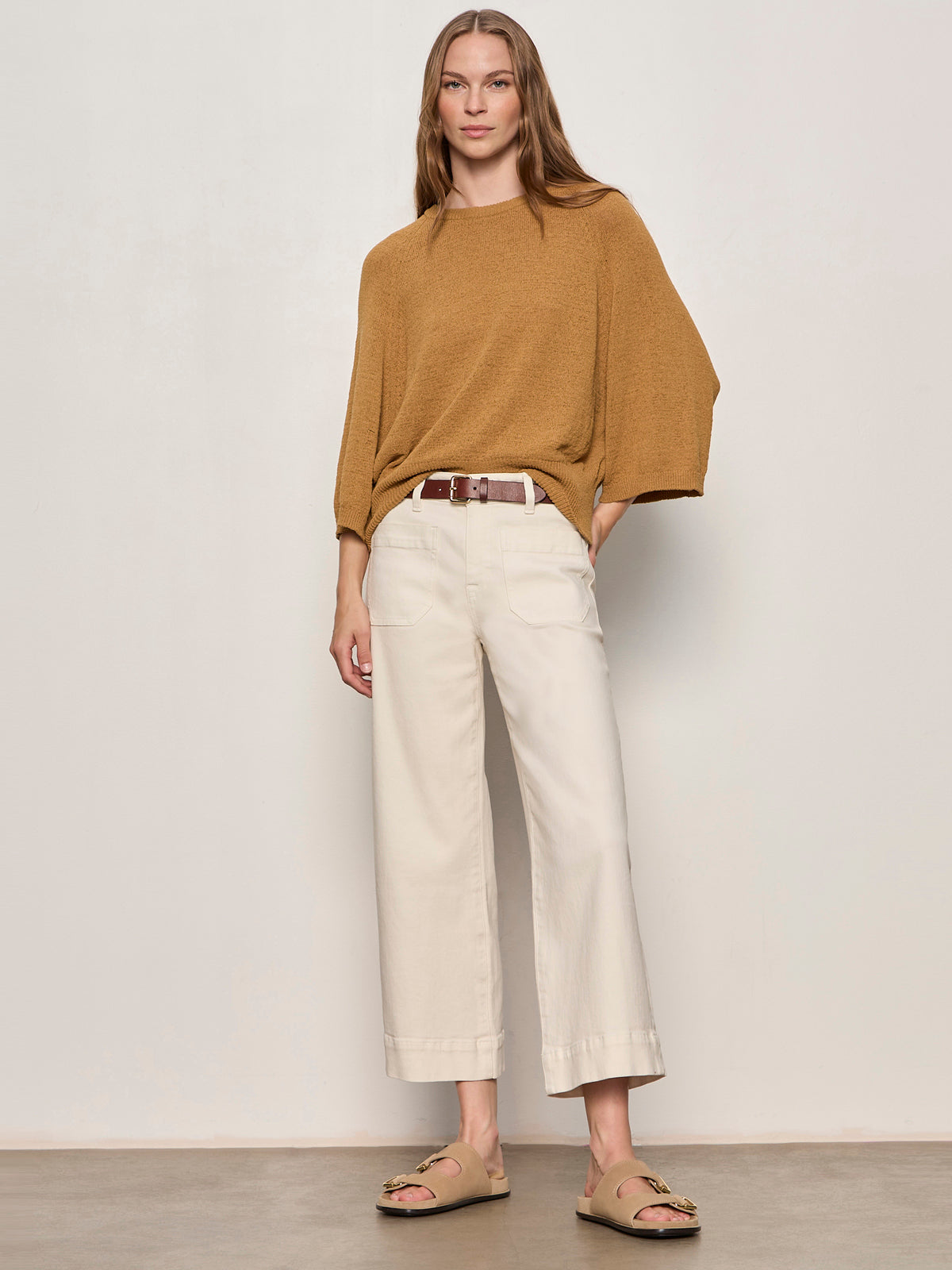 Sanctuary Clothing Sale - ABOUT US RELAXED PULLOVER CUMIN