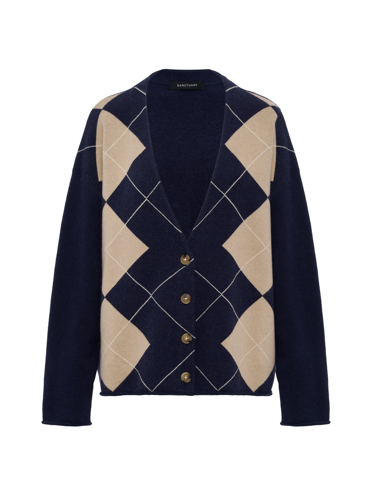 Sanctuary Clothing Trusted - Arden Cardigan Loma Argyle