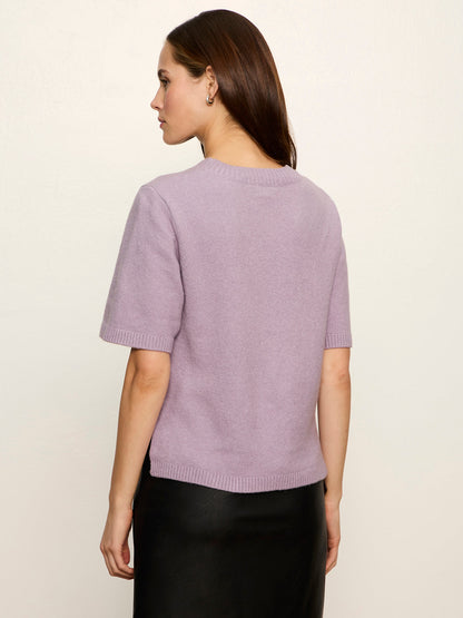 Sanctuary Clothing Essential - Perfect Sweater Tee Purple Haze