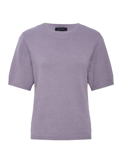 Sanctuary Clothing Essential - Perfect Sweater Tee Purple Haze