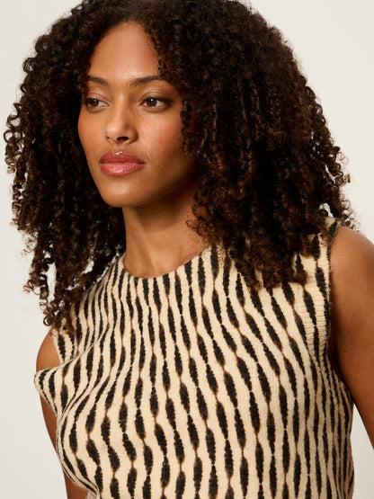 Sanctuary Clothing Discount - Soft Printed Shell Sweater Inkblot