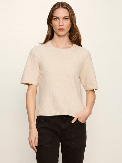 Sanctuary Clothing Exclusive - Perfect Sweater Tee Heather Dark Bone