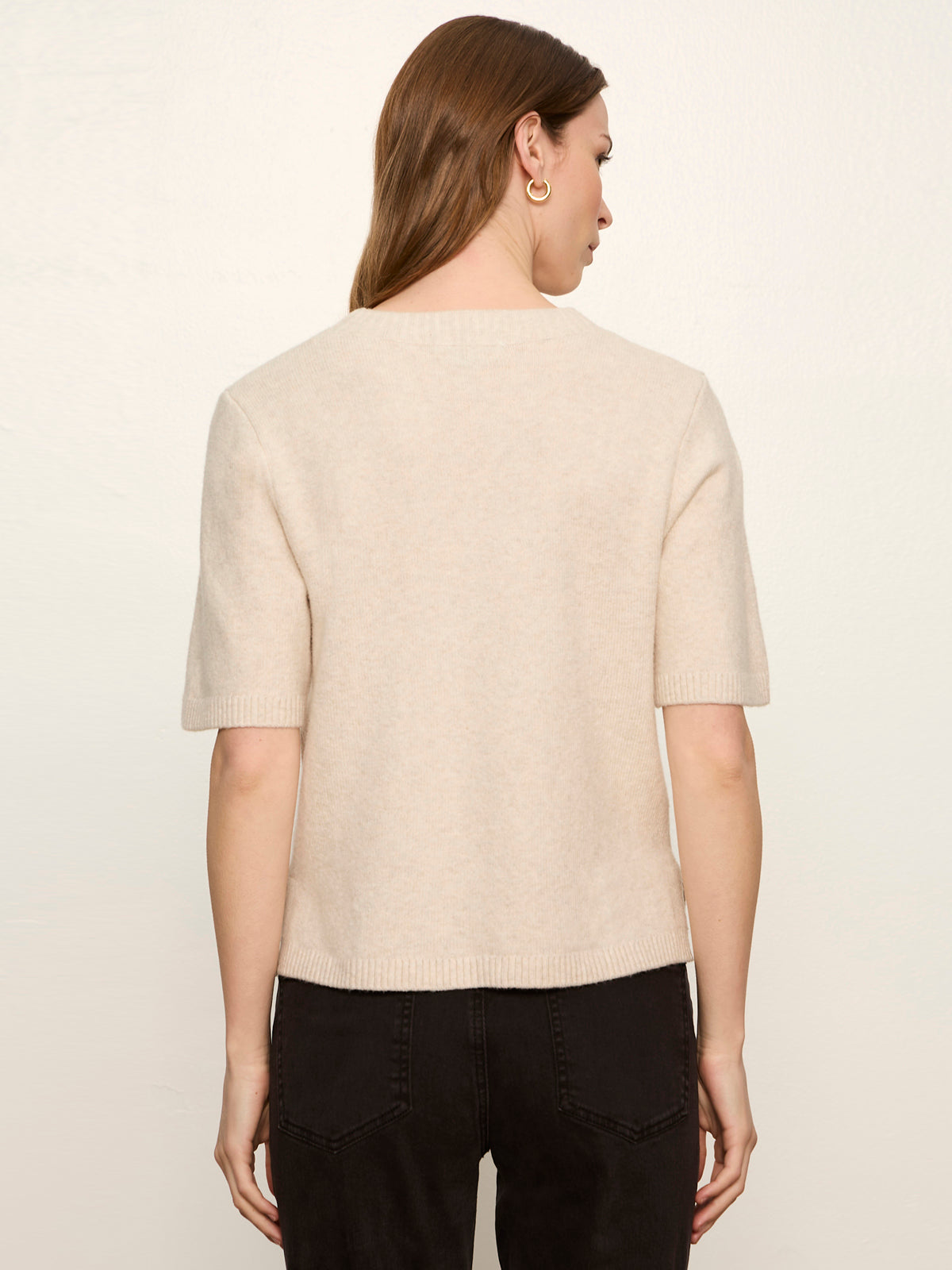 Sanctuary Clothing Exclusive - Perfect Sweater Tee Heather Dark Bone