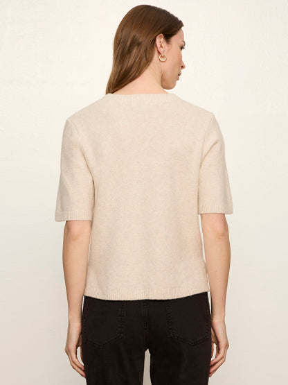 Sanctuary Clothing Exclusive - Perfect Sweater Tee Heather Dark Bone