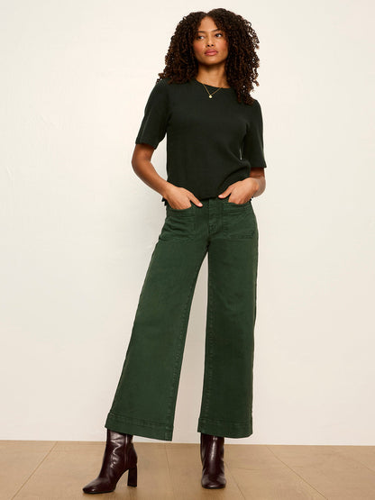 Sanctuary Clothing Popular - Perfect Sweater Tee Forest
