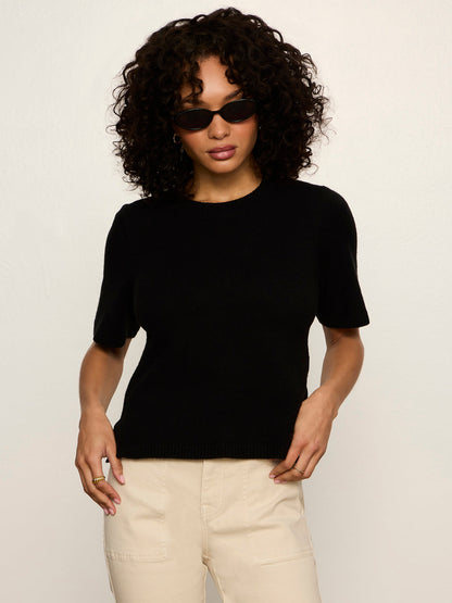 Sanctuary Clothing Classic - Perfect Sweater Tee Black