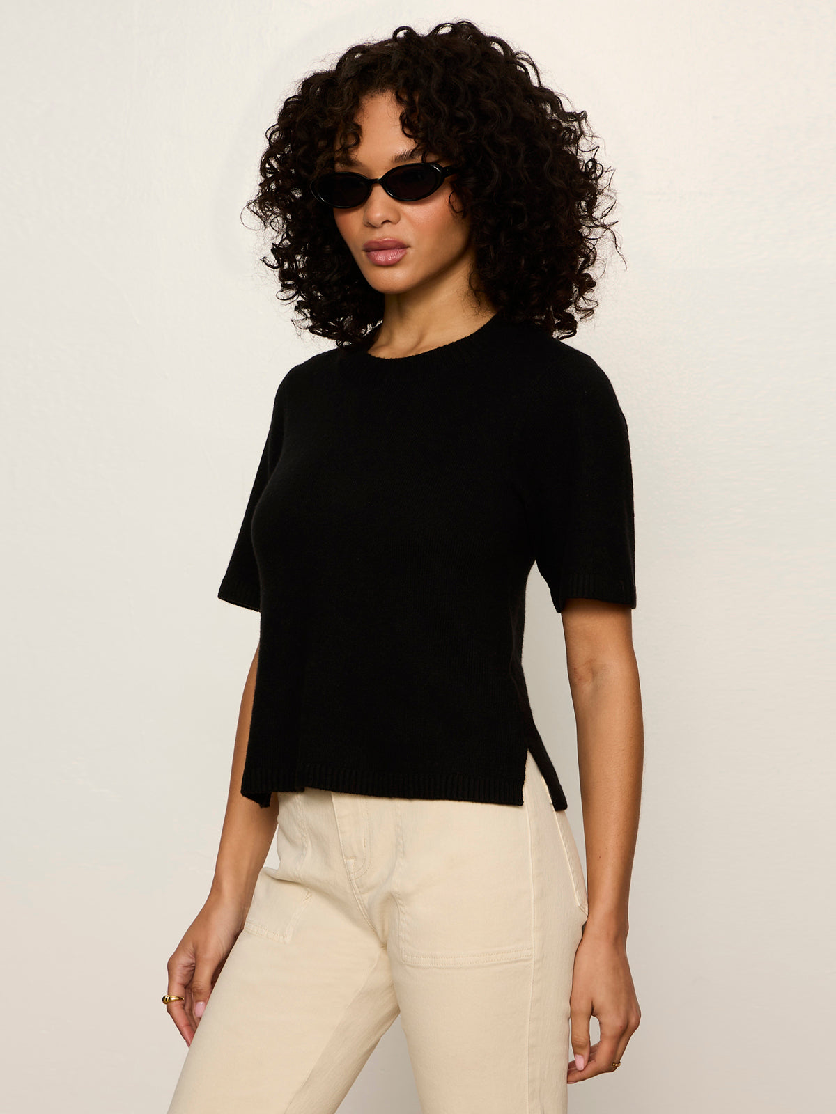 Sanctuary Clothing Classic - Perfect Sweater Tee Black