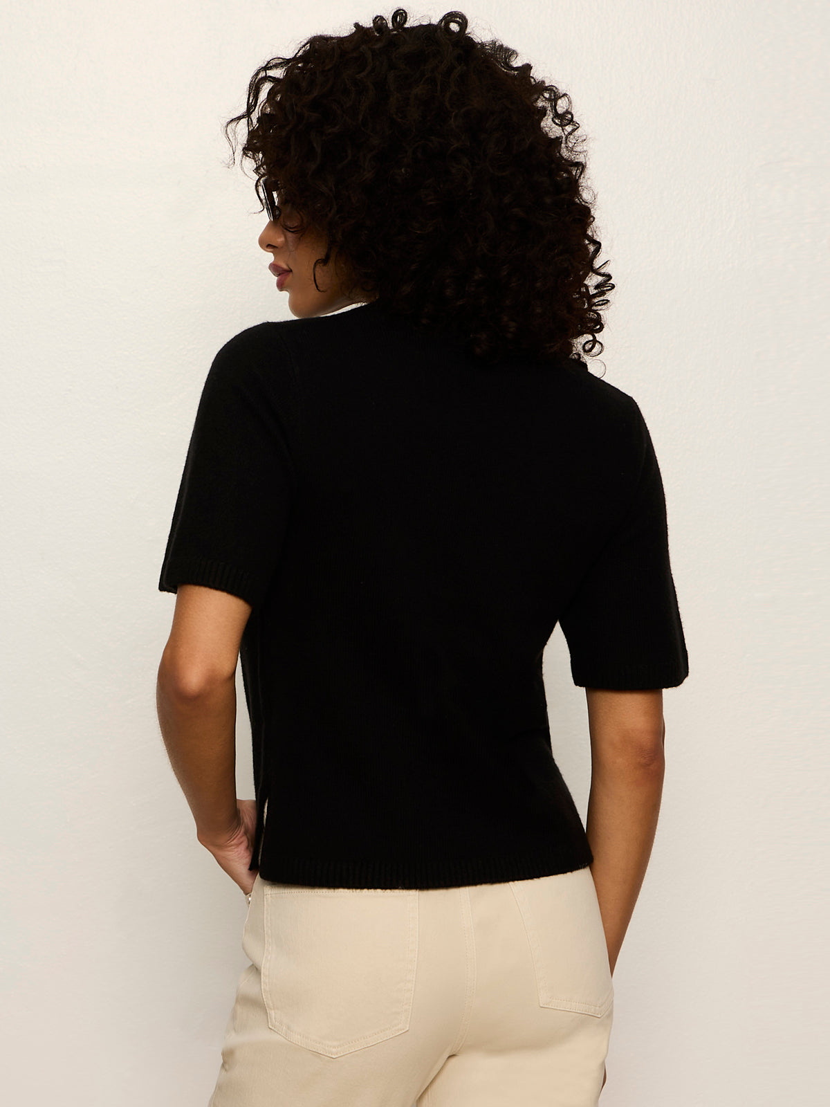 Sanctuary Clothing Classic - Perfect Sweater Tee Black