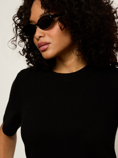 Sanctuary Clothing Classic - Perfect Sweater Tee Black