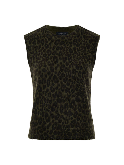 Sanctuary Clothing Best Price - Soft Printed Shell Sweater Kalamata Leo