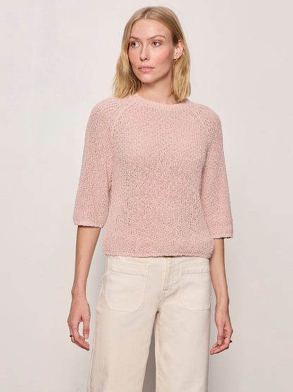 Sanctuary Clothing Hot Sale - RAGLAN SWEATER TEE BLEACHED PINK