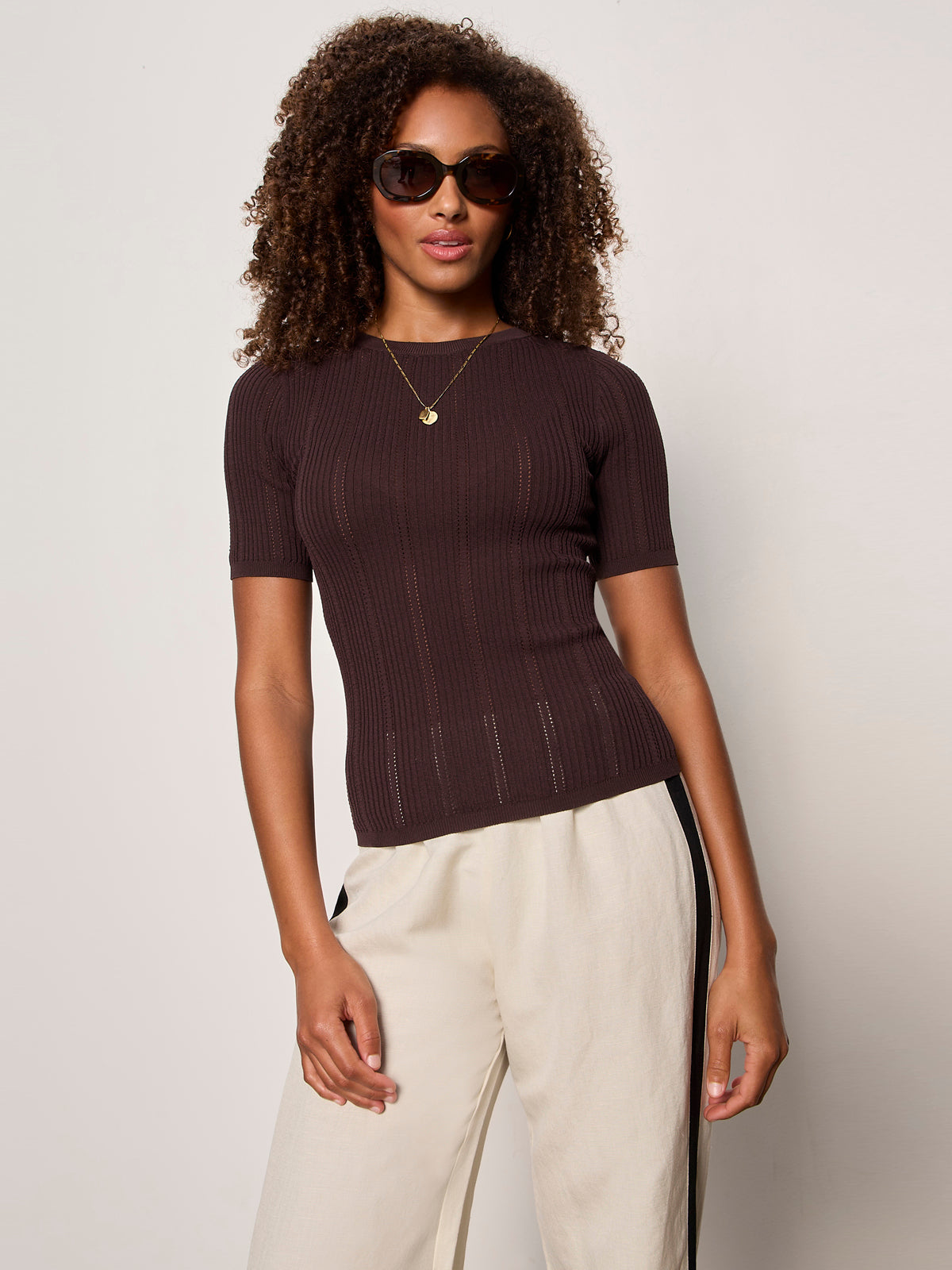 Sanctuary Clothing Best Price - PERFECT KNITWEAR TEE RICH SOIL