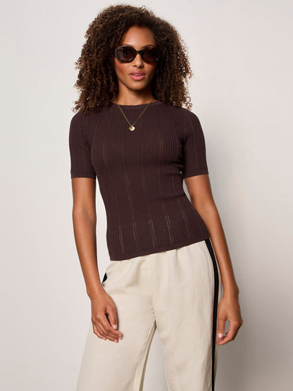 Sanctuary Clothing Best Price - PERFECT KNITWEAR TEE RICH SOIL