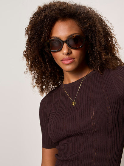 Sanctuary Clothing Best Price - PERFECT KNITWEAR TEE RICH SOIL