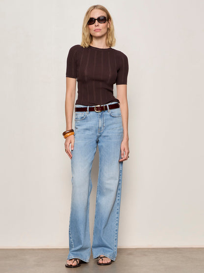 Sanctuary Clothing Best Price - PERFECT KNITWEAR TEE RICH SOIL
