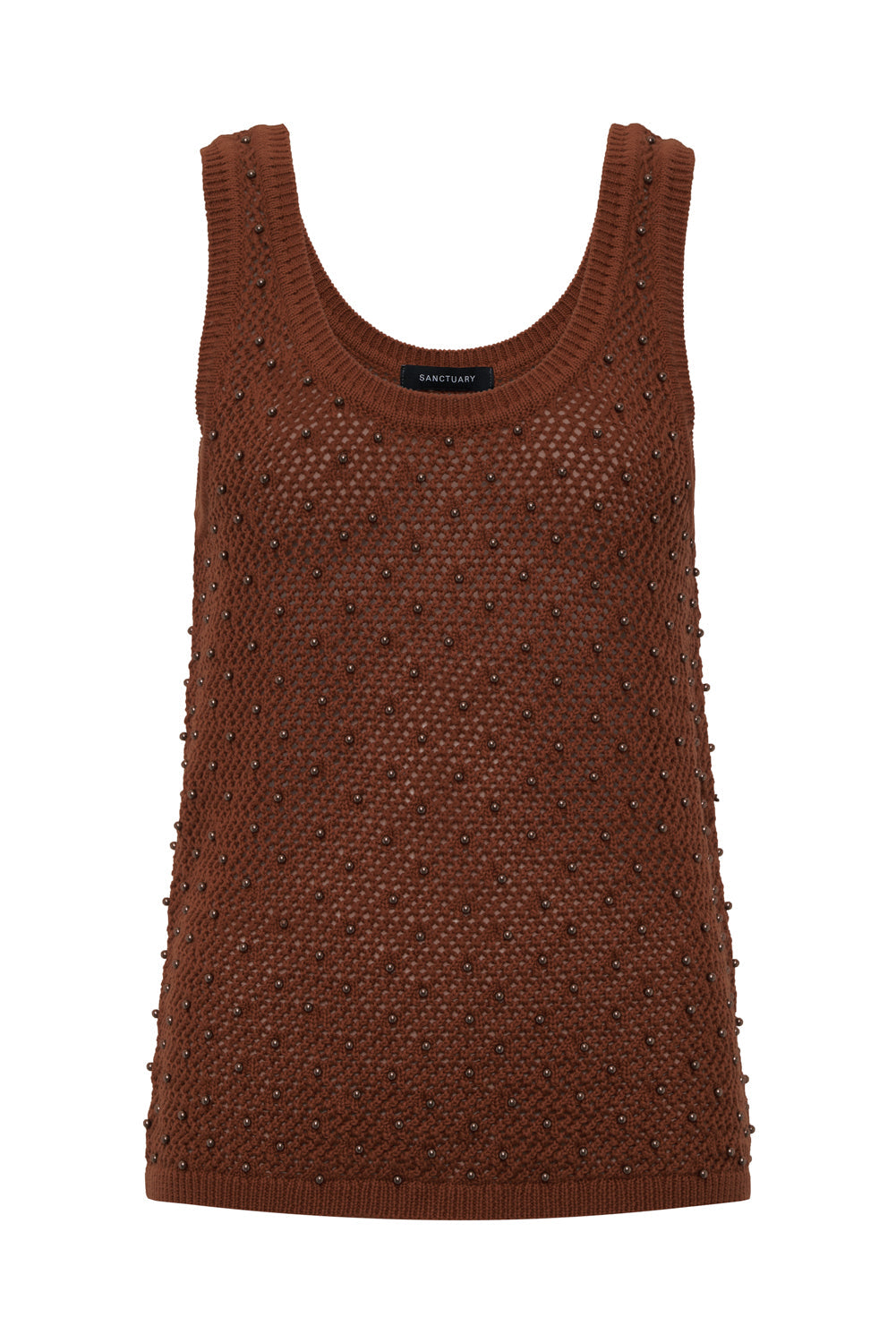 Sanctuary Clothing Hot Sale - DUNE STUDDED TANK ANCIENT CLAY
