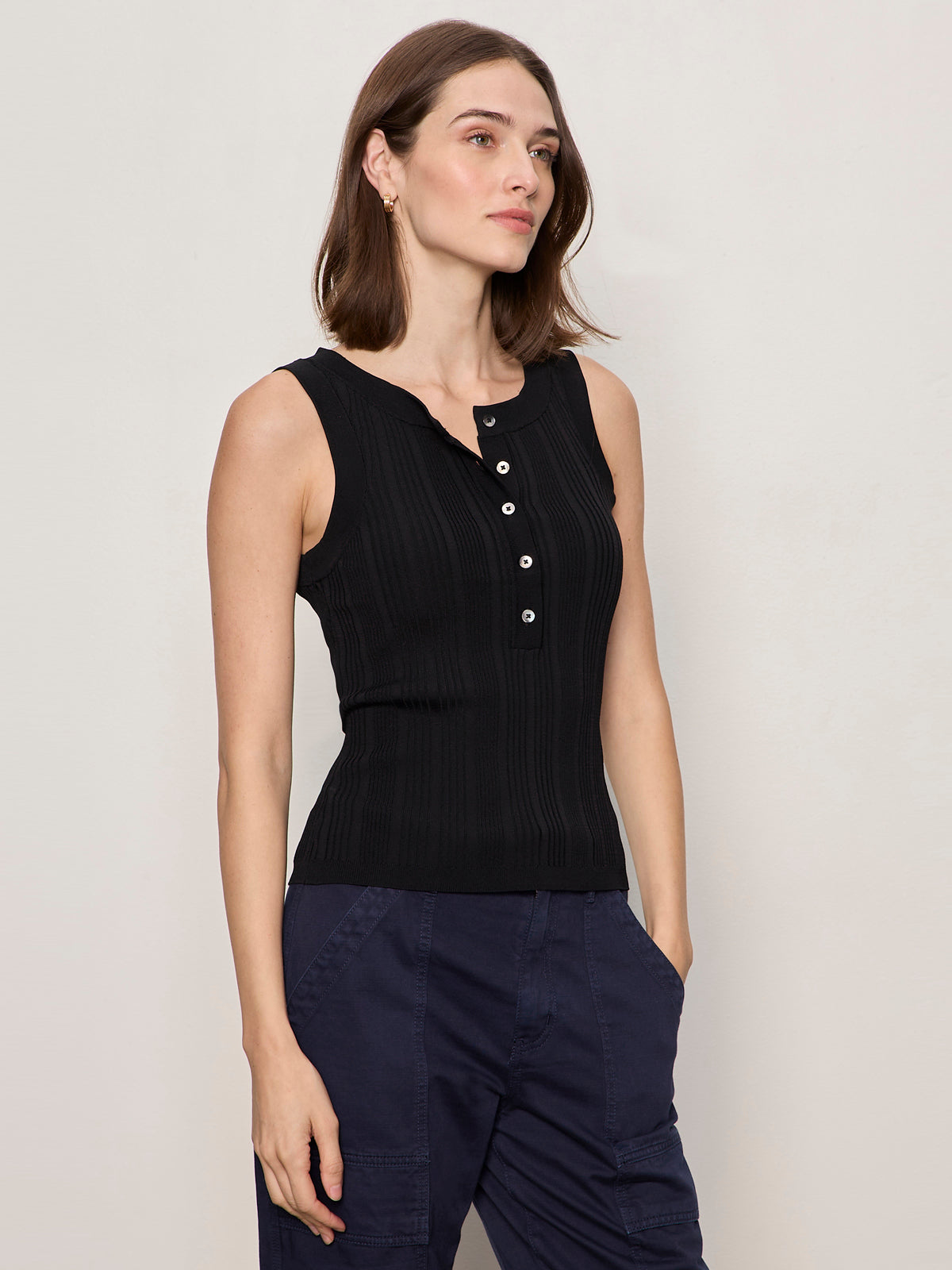 Sanctuary Clothing Best Price - BACK TO BARE TANK BLACK