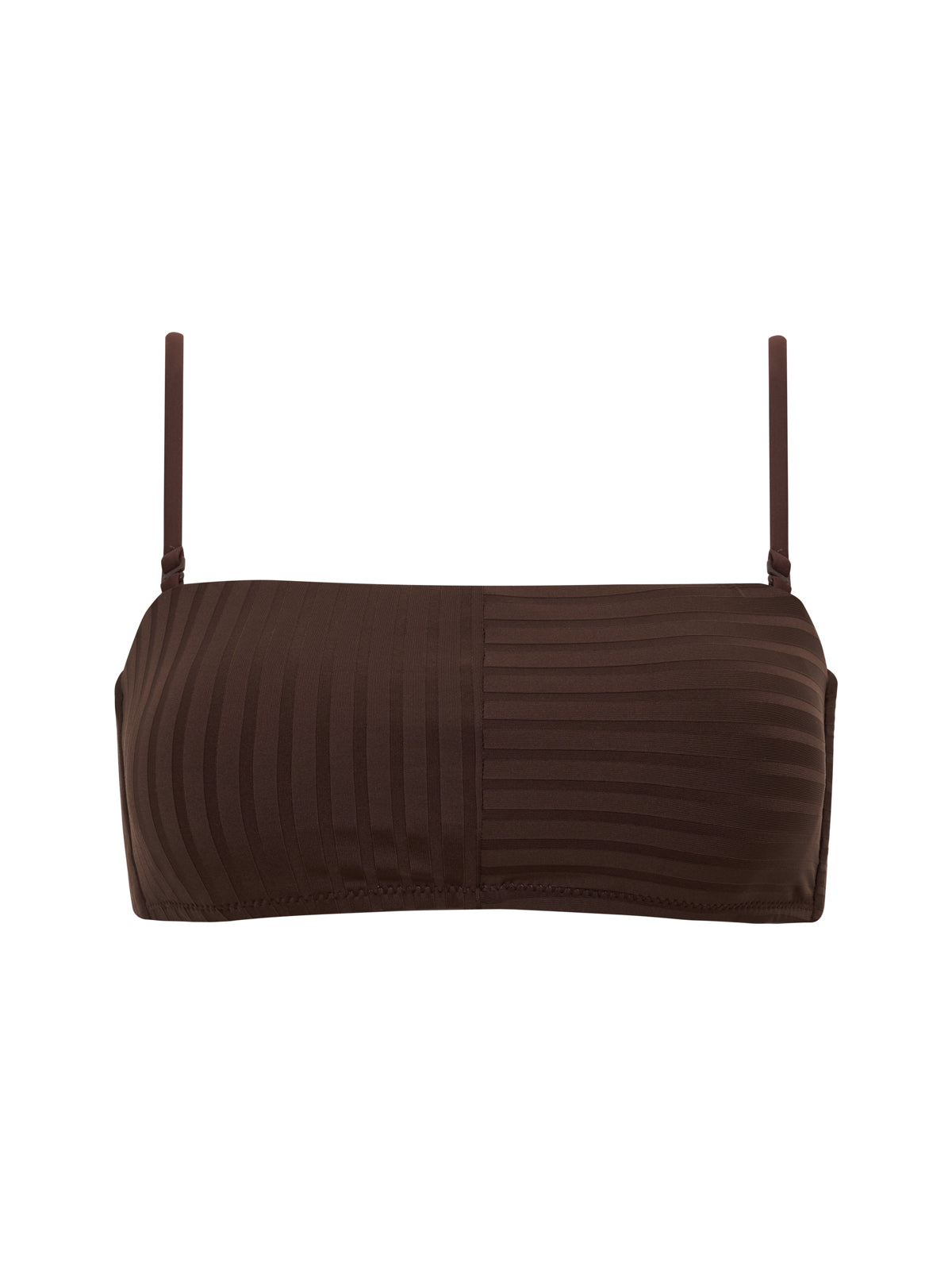 Sanctuary Clothing Classic - BANDEAU W/ REMOVABLE CUPS ESPRESSO