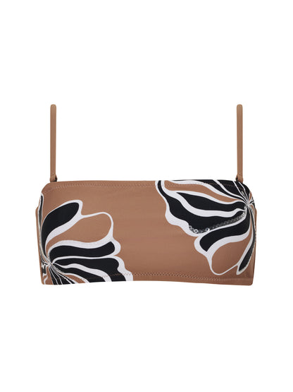 Sanctuary Clothing Quality - CLEAN BANDEAU W/ SEQUINS & REM TOASTED COCONUT