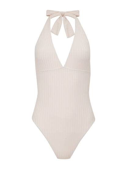 Sanctuary Clothing Hot Sale - HALTER MIO W/ REMOVABLE CUPS WHITE SAND