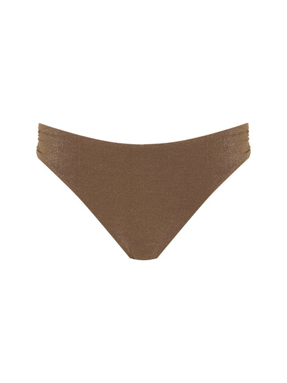 Sanctuary Clothing Top Pick - SIDE SHIRRED HIPSTER TOASTED COCONUT