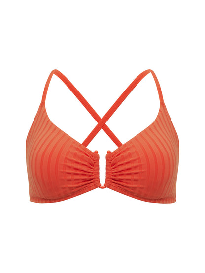 Sanctuary Clothing Popular - TIE BACK UNDERWIRE BRA W/ REMO HIBISCUS