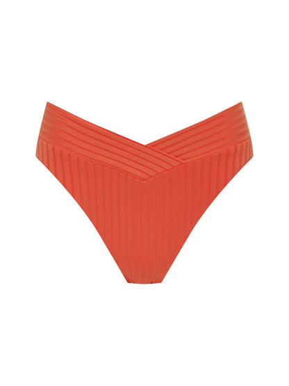 Sanctuary Clothing Discount - V WAIST HIGH LEG HIBISCUS