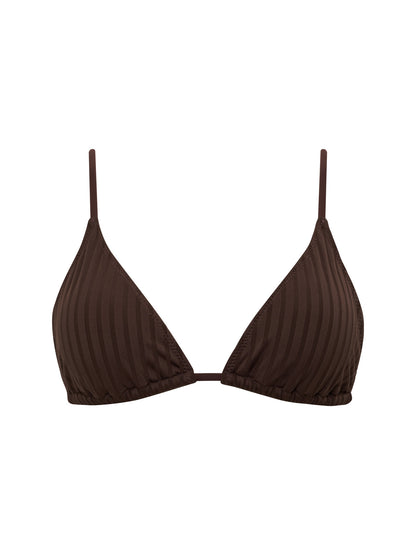 Sanctuary Clothing Value - Tunnel Triangle Bikini TopESPRESSO