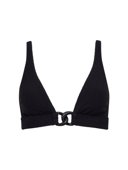 Sanctuary Clothing Quality - Long Line Bra Bikini Top Black