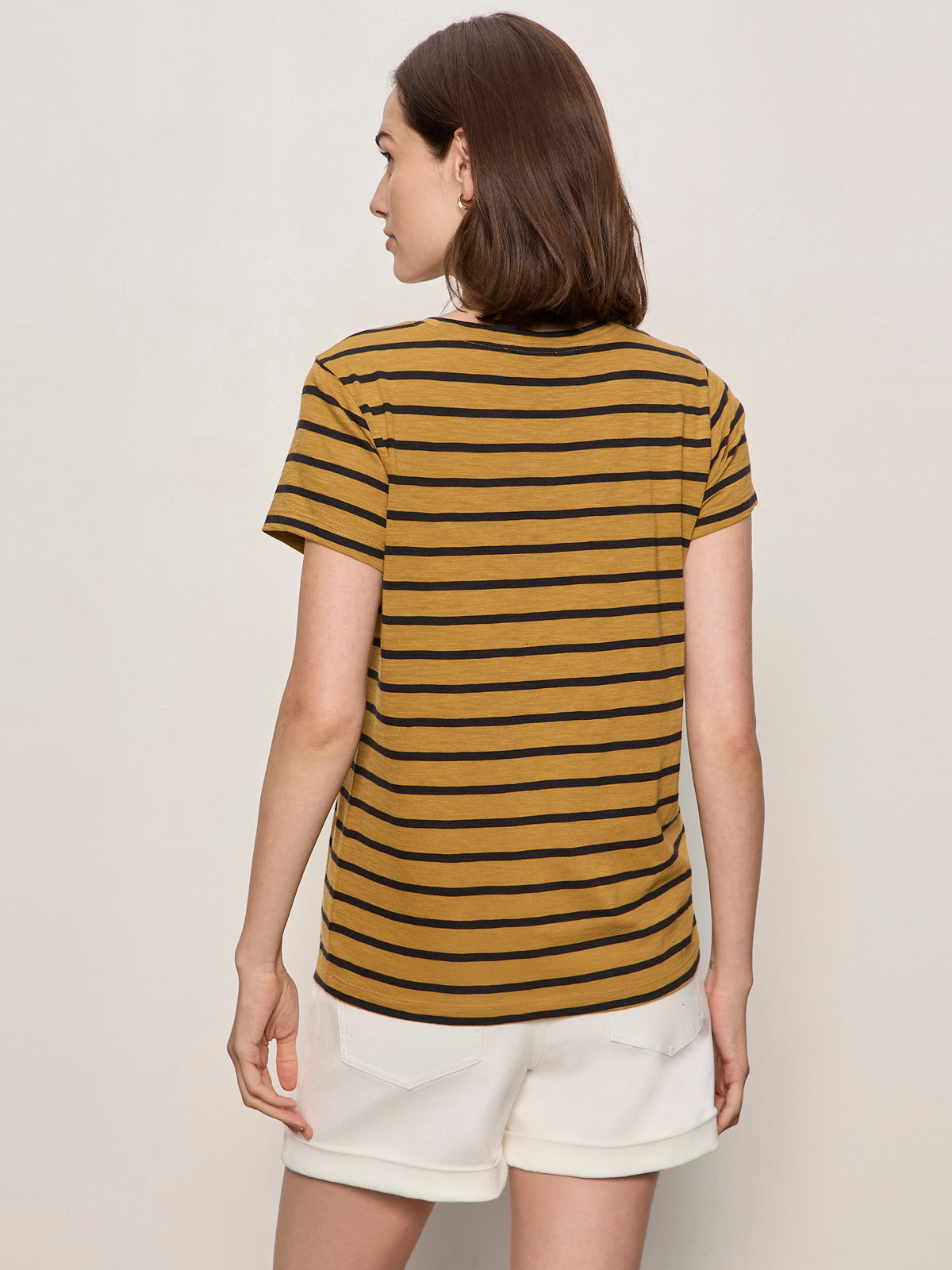 Sanctuary Clothing Smart Buy - THE PERFECT TEE CUMIN/BLACK STRIPE