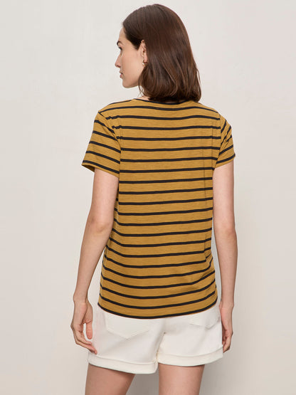 Sanctuary Clothing Smart Buy - THE PERFECT TEE CUMIN/BLACK STRIPE
