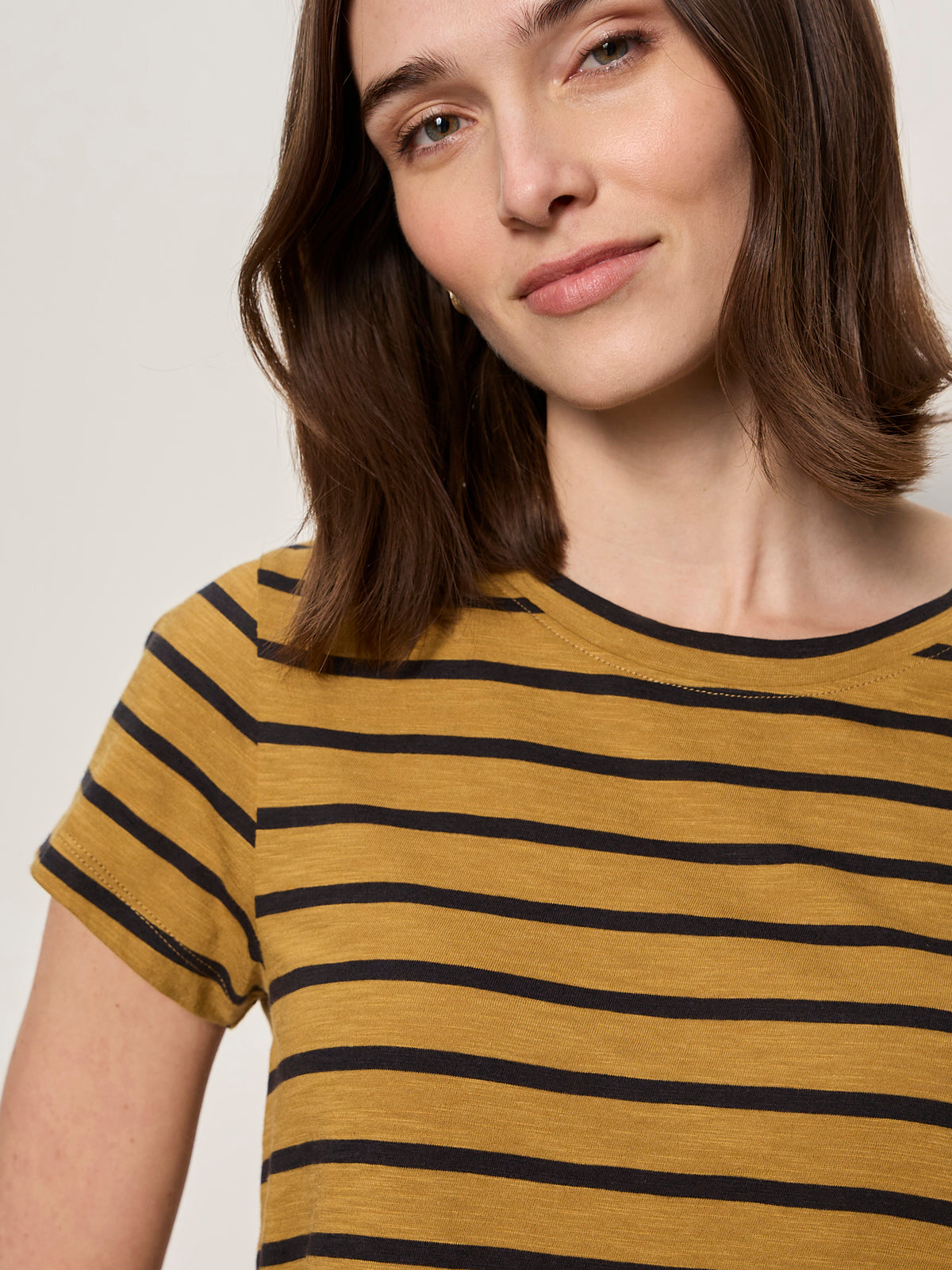 Sanctuary Clothing Smart Buy - THE PERFECT TEE CUMIN/BLACK STRIPE