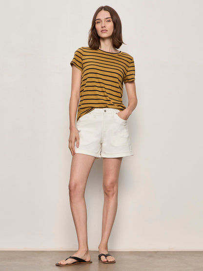 Sanctuary Clothing Smart Buy - THE PERFECT TEE CUMIN/BLACK STRIPE