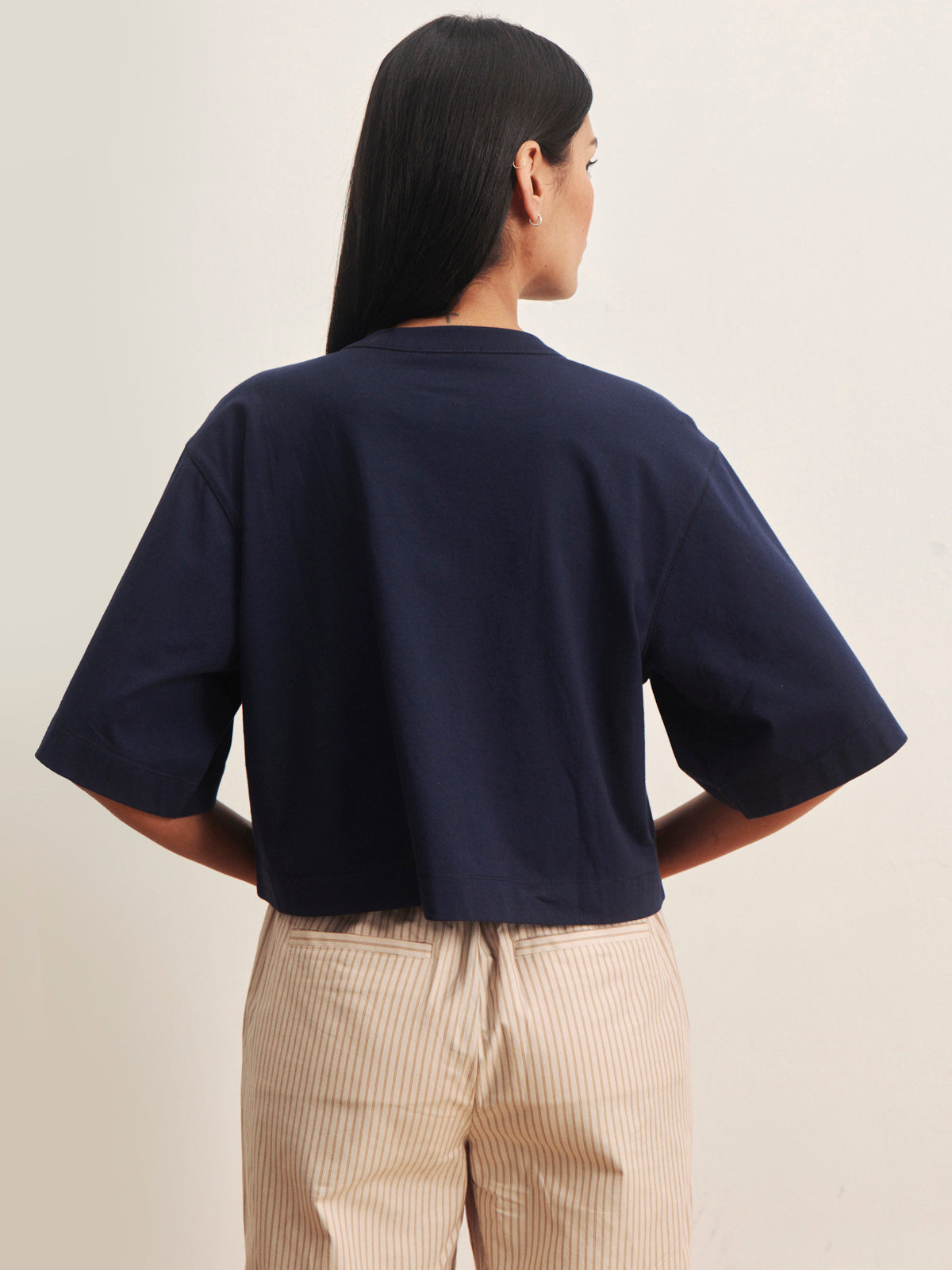 Sanctuary Clothing Latest - FREYA PLACKET TEE NAVY BLAZER
