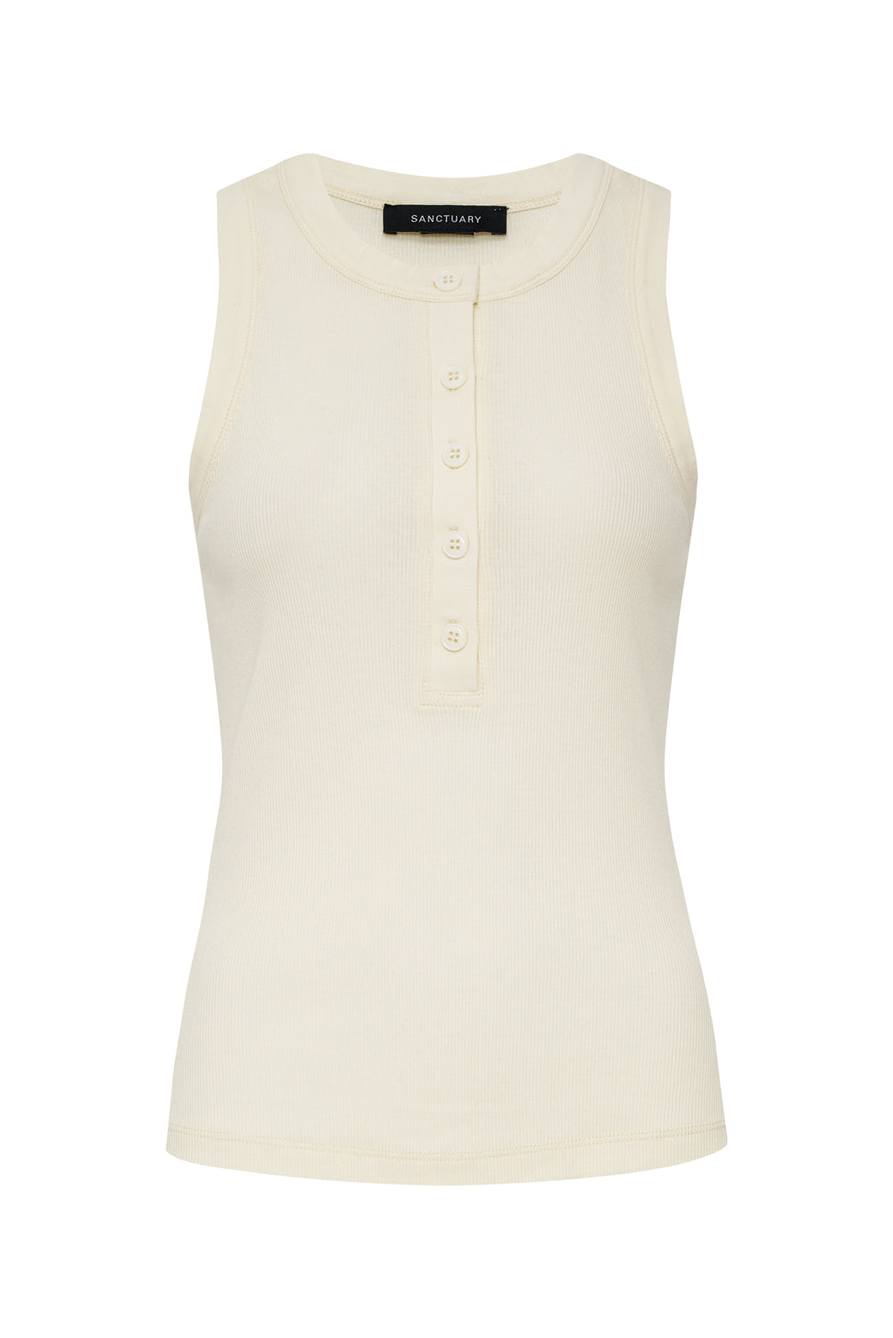 Sanctuary Clothing Popular - FRIDAY RIB TANK COLLAGEN