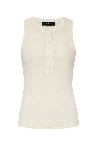 Sanctuary Clothing Popular - FRIDAY RIB TANK COLLAGEN