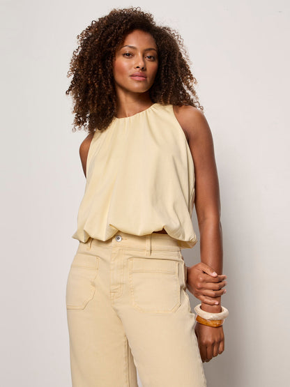 Sanctuary Clothing Popular - RETREAT BUBBLE TANK BANANA