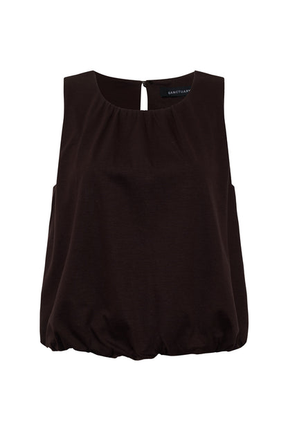 Sanctuary Clothing Discount - RETREAT BUBBLE TANK RICH SOIL