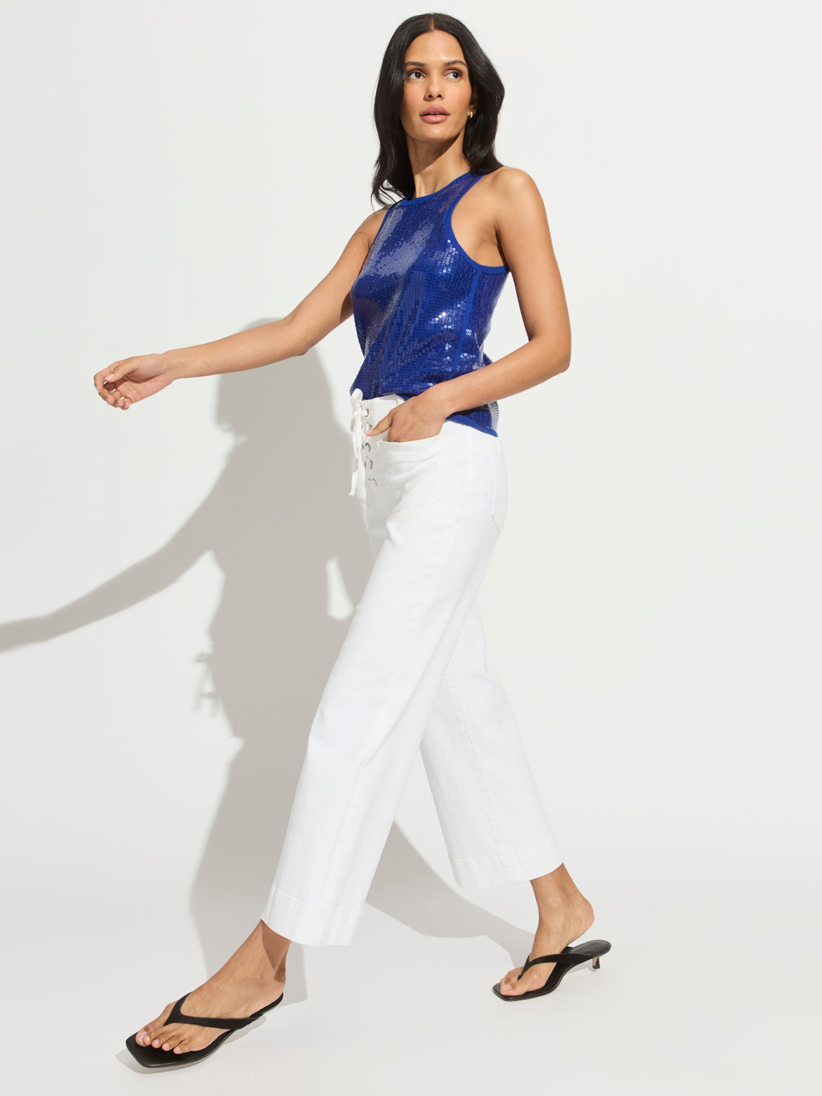 Sanctuary Clothing Customer Favorite - LACE UP MARINER CHALK