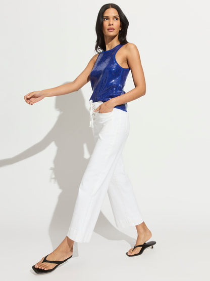Sanctuary Clothing Customer Favorite - LACE UP MARINER CHALK